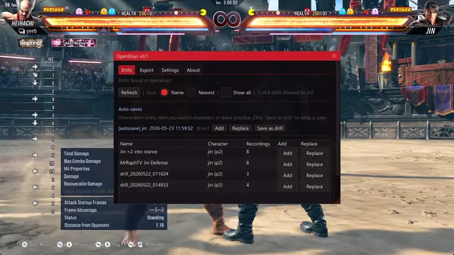 Screenshot of OpenDojo